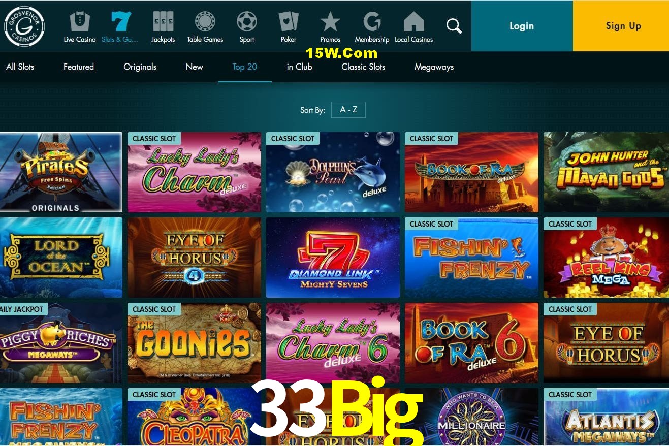Game Providers 33Big